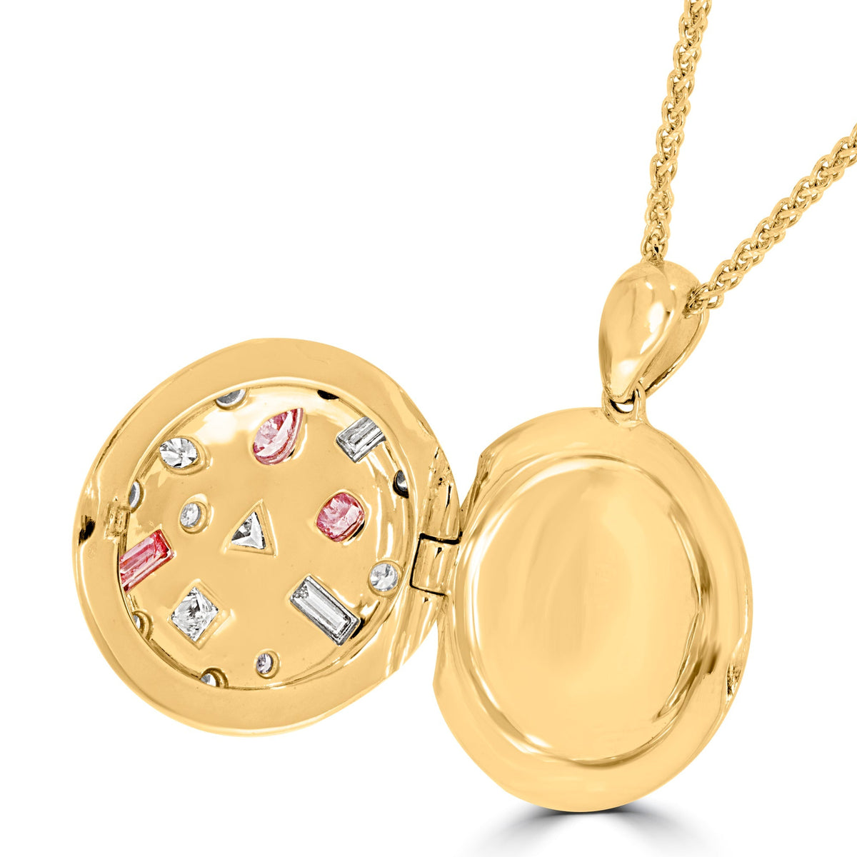 Pink Diamond Locket