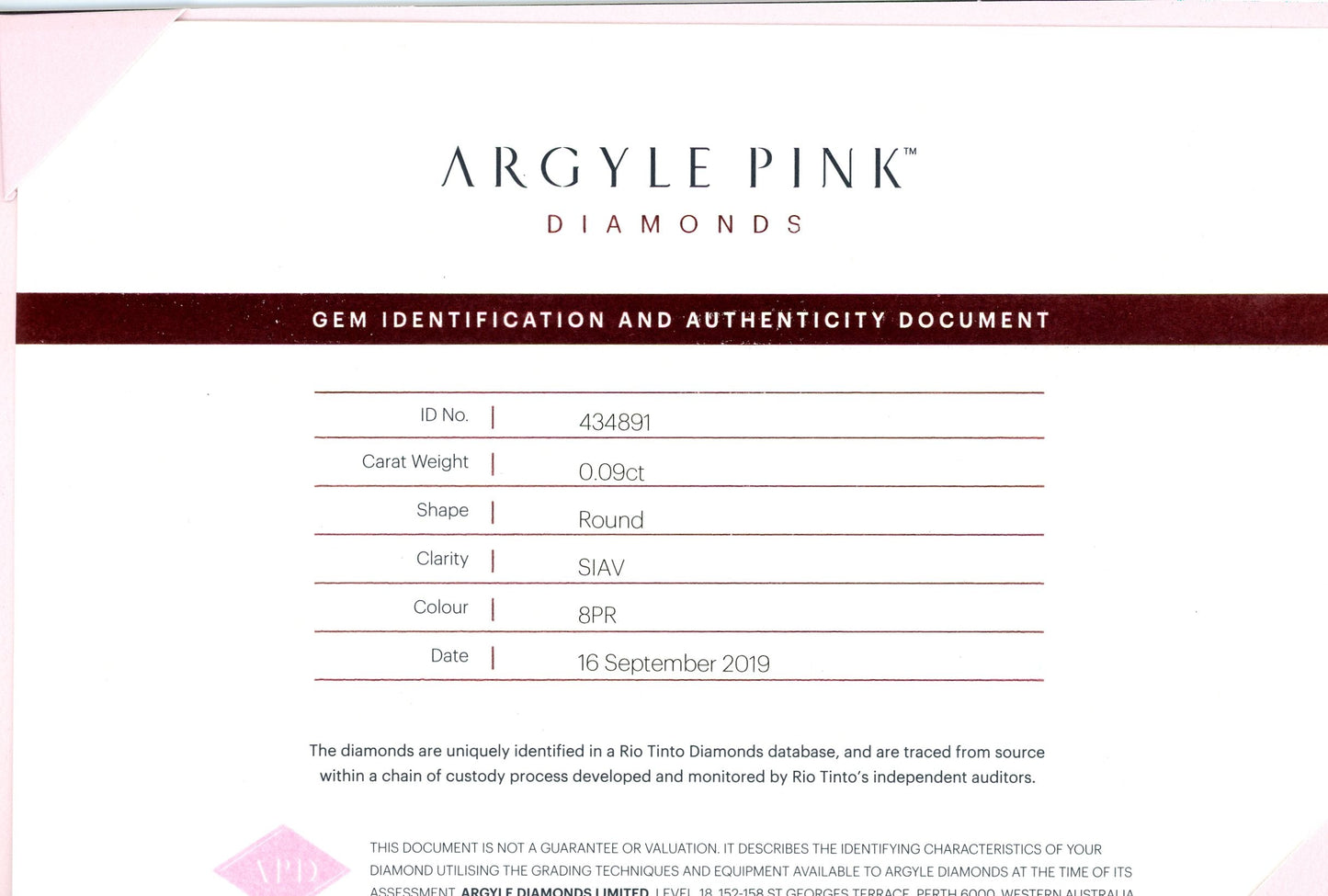Argyle Pink 8PR Diamond Ring - Rosendorff Diamond Jewellers