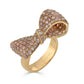 Pink Bow Tie Diamond Ring - Rosendorff Diamond Jewellers
