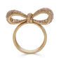 Pink Bow Tie Diamond Ring - Rosendorff Diamond Jewellers
