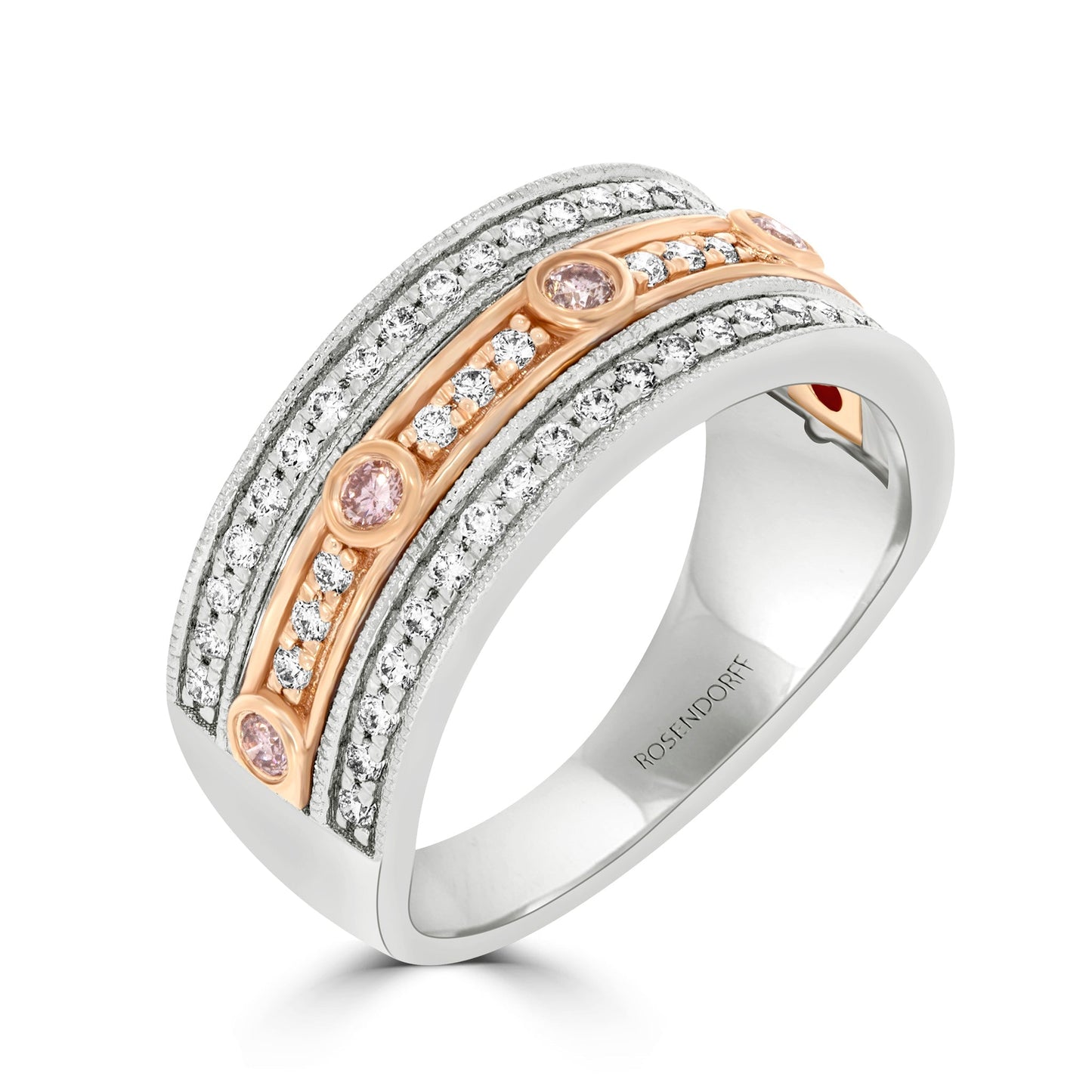 Blush Pink Diamond Band