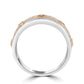 Blush Pink Diamond Band