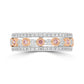 Pink Diamond Dress Ring