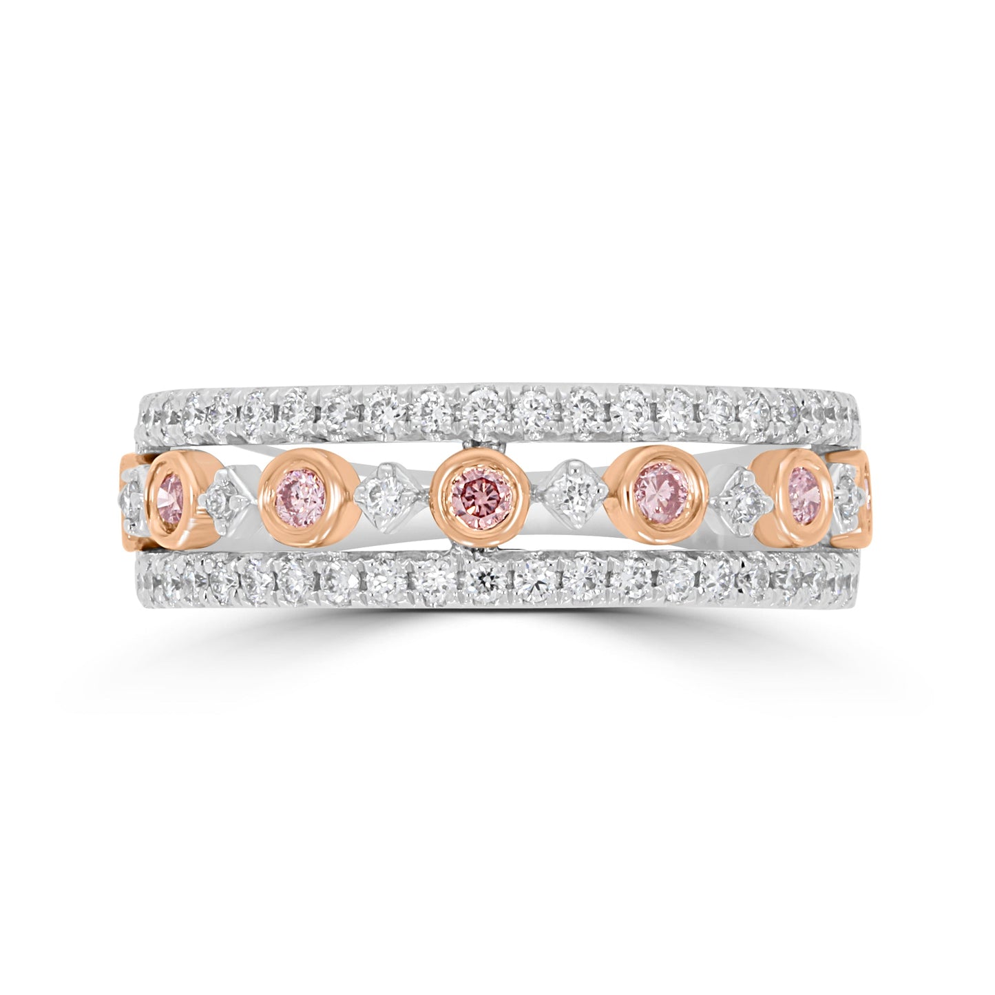 Pink Diamond Dress Ring