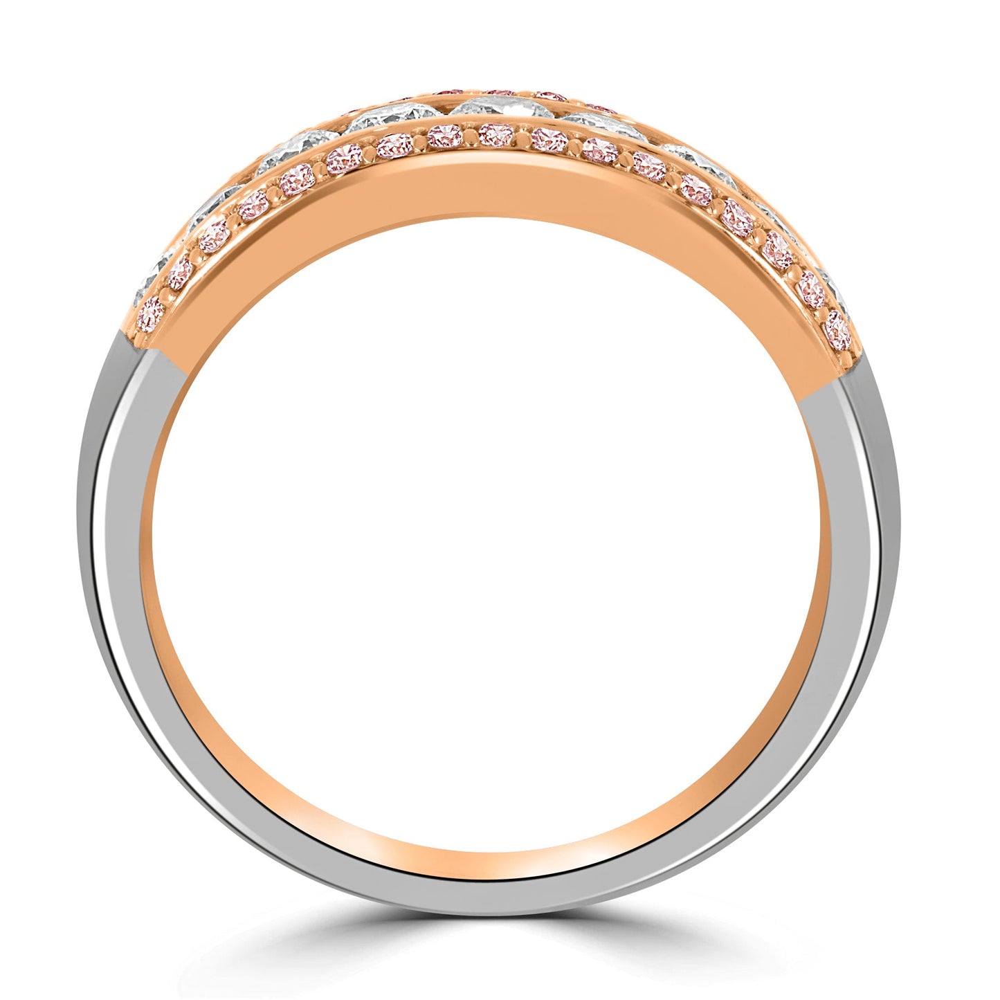 Fancy Pink Diamond Dress Ring