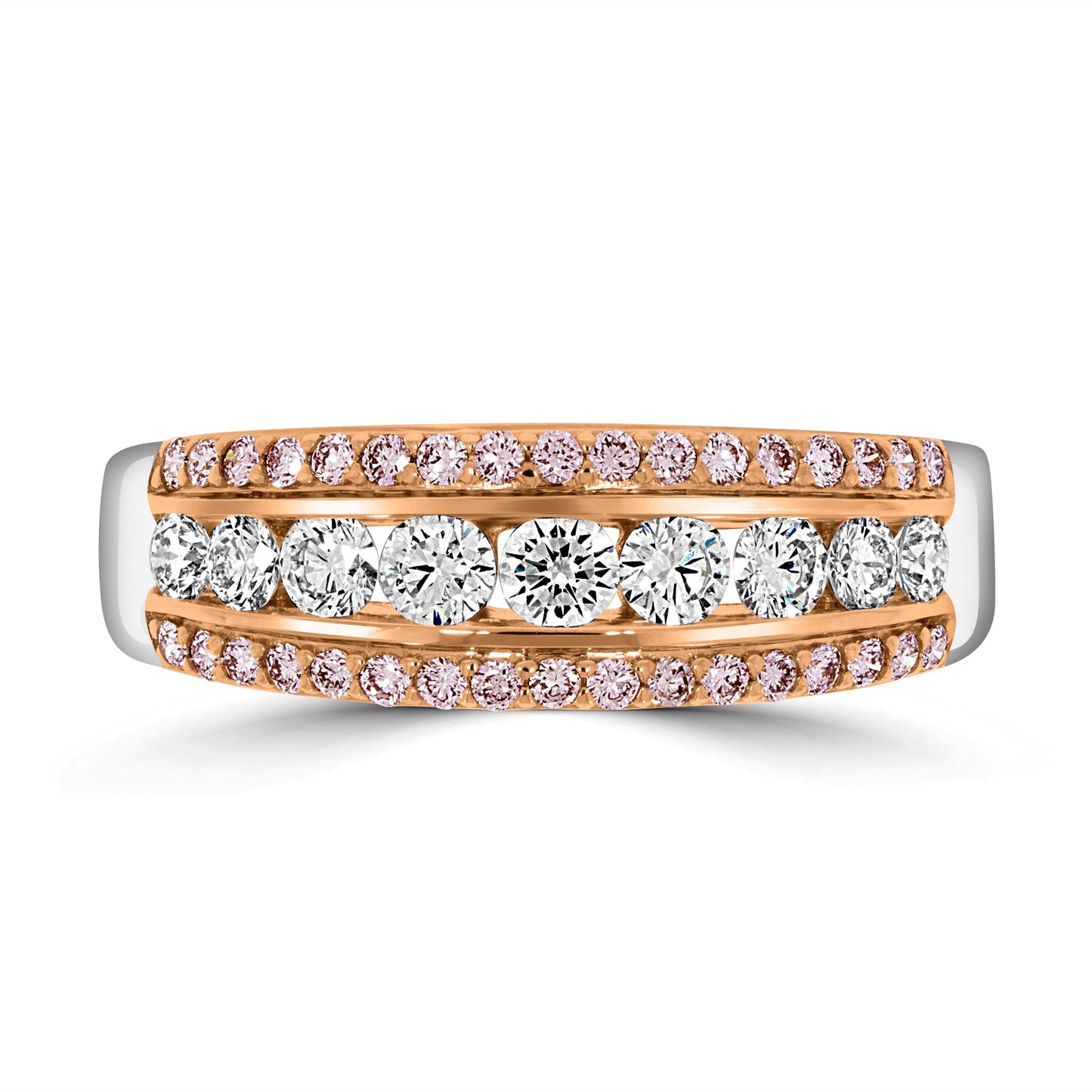 Fancy Pink Diamond Dress Ring