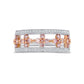 Pink Diamond Coronet Ring