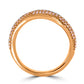 Pink Diamond Wave Ring