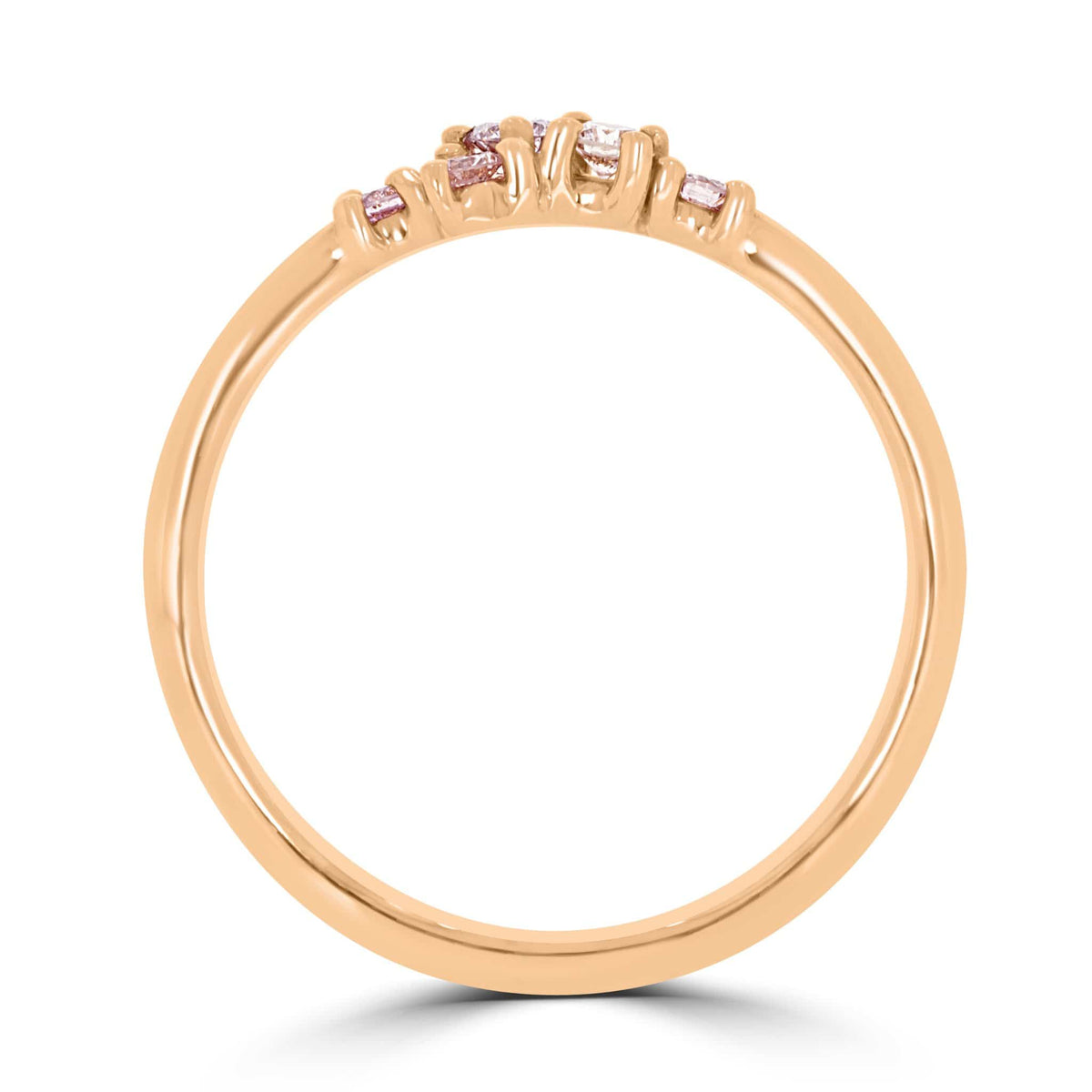Eminence Pinks Five Stone Diamond Ring - Rosendorff Diamond Jewellers