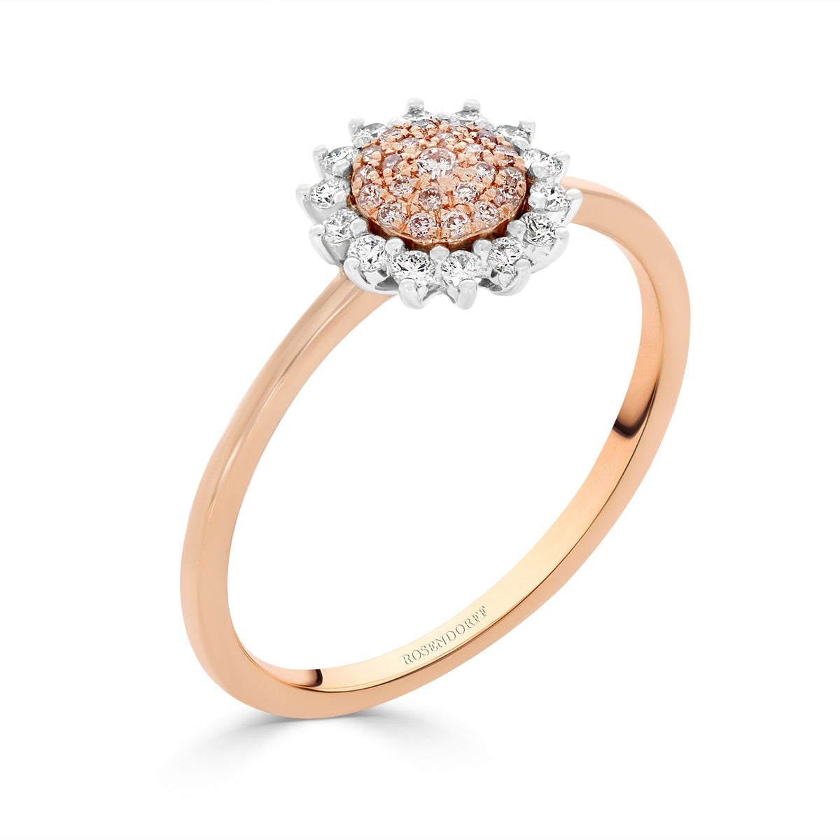 Eminence Pinks Diamond Sunflower Ring