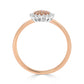 Eminence Pinks Diamond Sunflower Ring