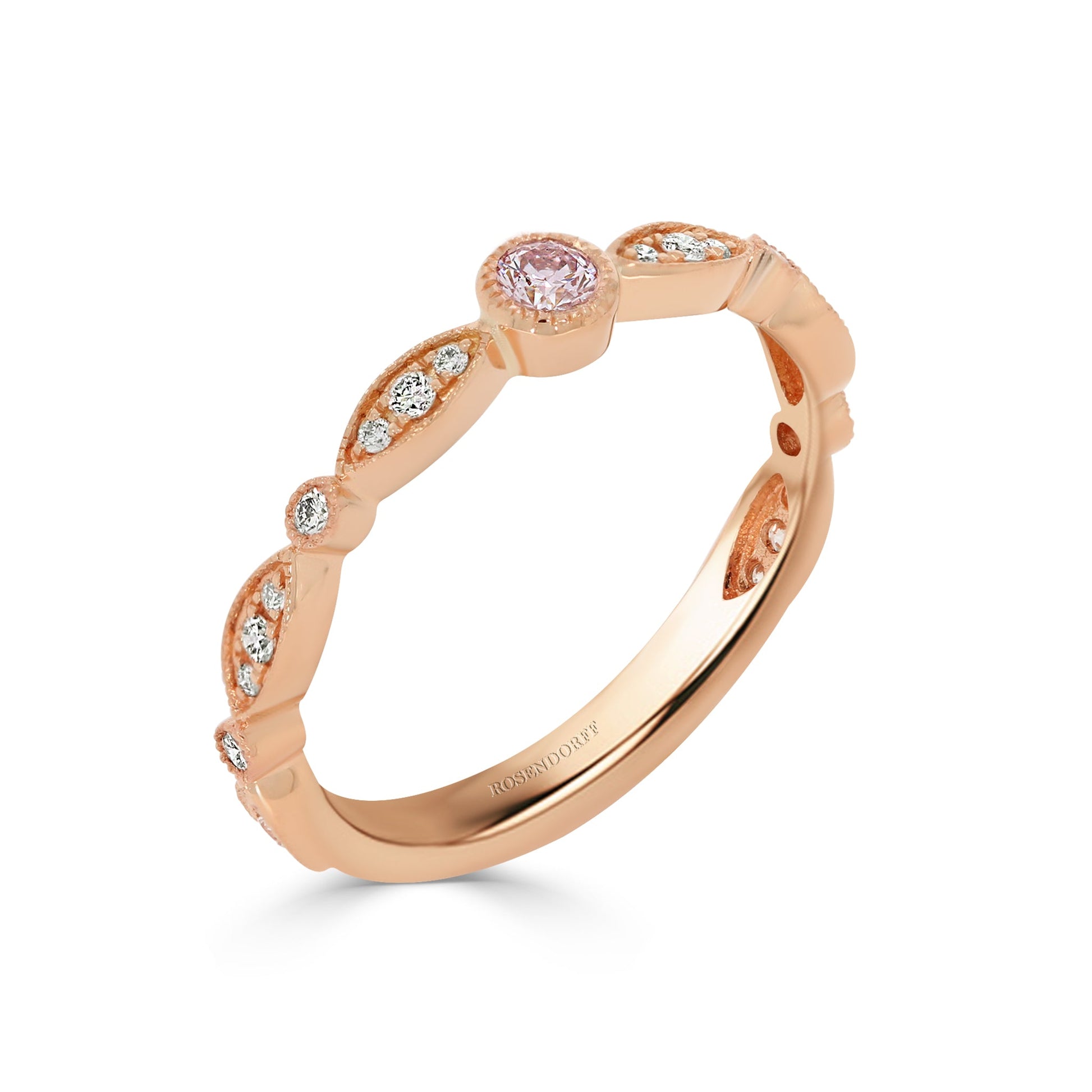 Argyle Pink 8PR Diamond Ring - Rosendorff Diamond Jewellers