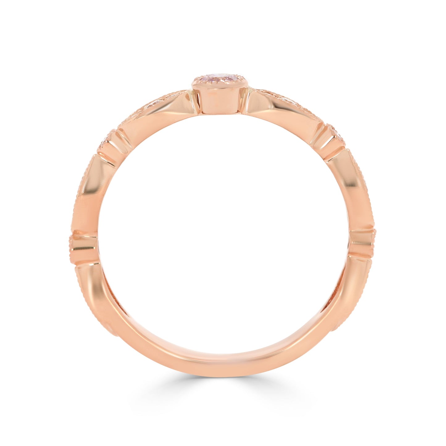 Argyle Pink 8PR Diamond Ring - Rosendorff Diamond Jewellers