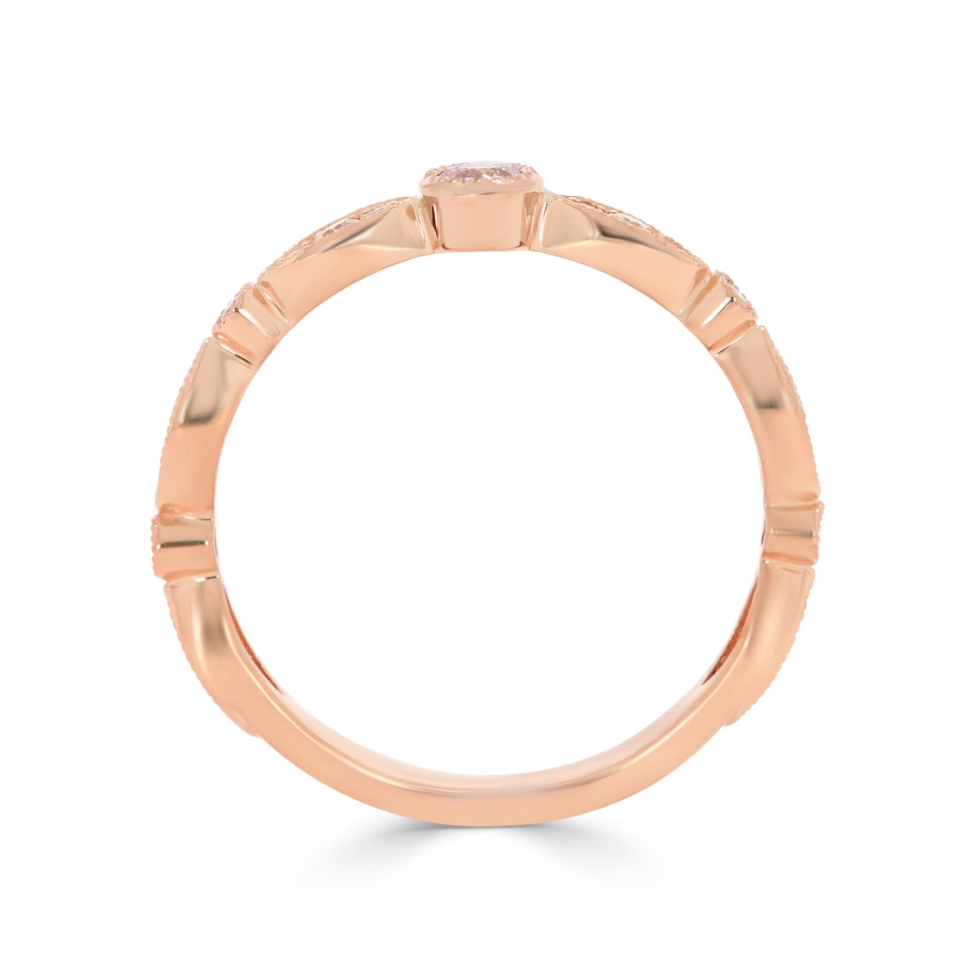 Argyle Pink 8PR Diamond Ring - Rosendorff Diamond Jewellers