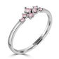 Eminence Pinks Scattered Diamond Ring
