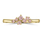 Eminence Pink Scattered Diamond Ring
