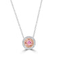 Argyle Fancy Intense Purplish Pink Diamond Pendant