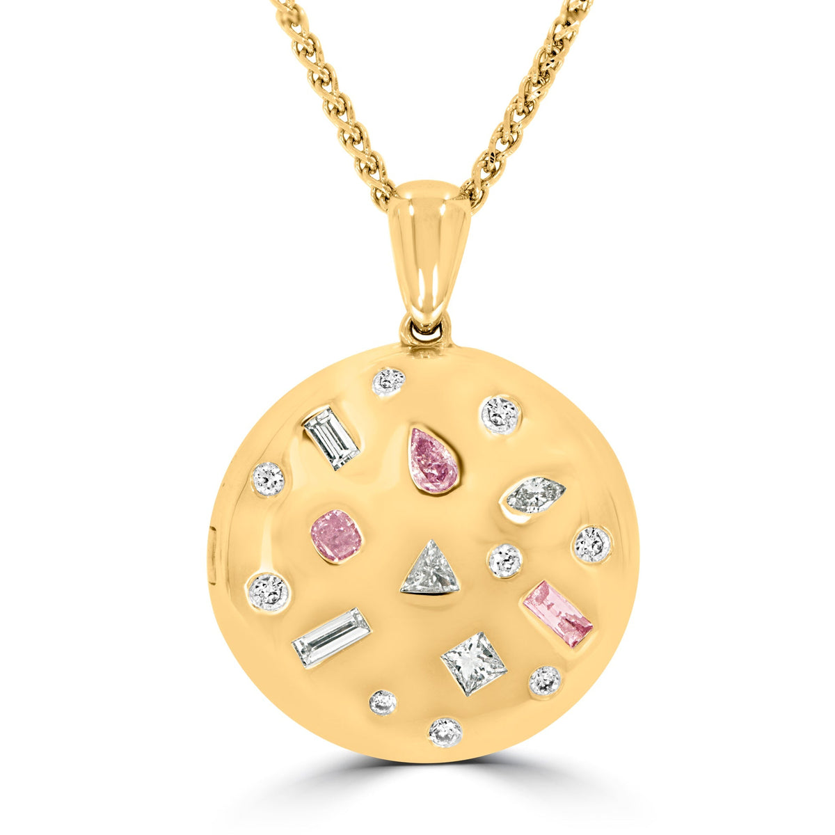 Pink Diamond Locket