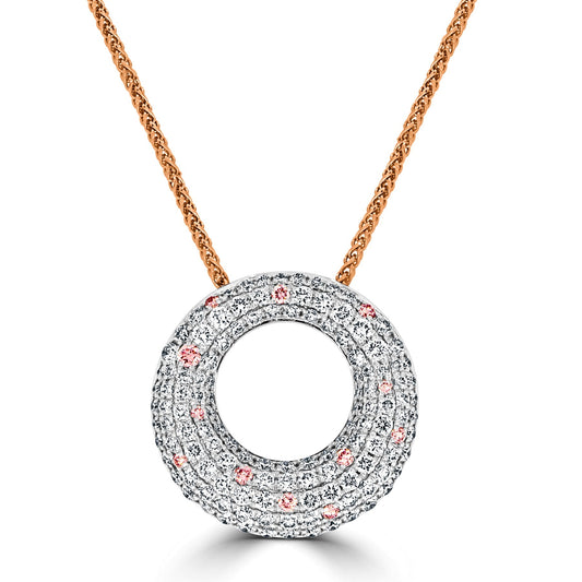 Diamond Donut Pendant