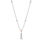 Argyle Pink & Briolette Diamond Necklace