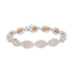 Pave Pink Diamond Bracelet - Rosendorff Diamond Jewellers