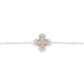 Eminence Pinks Clover Bracelet
