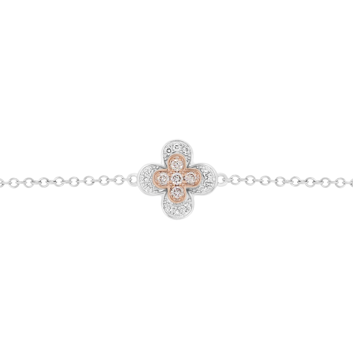 Eminence Pinks Clover Bracelet