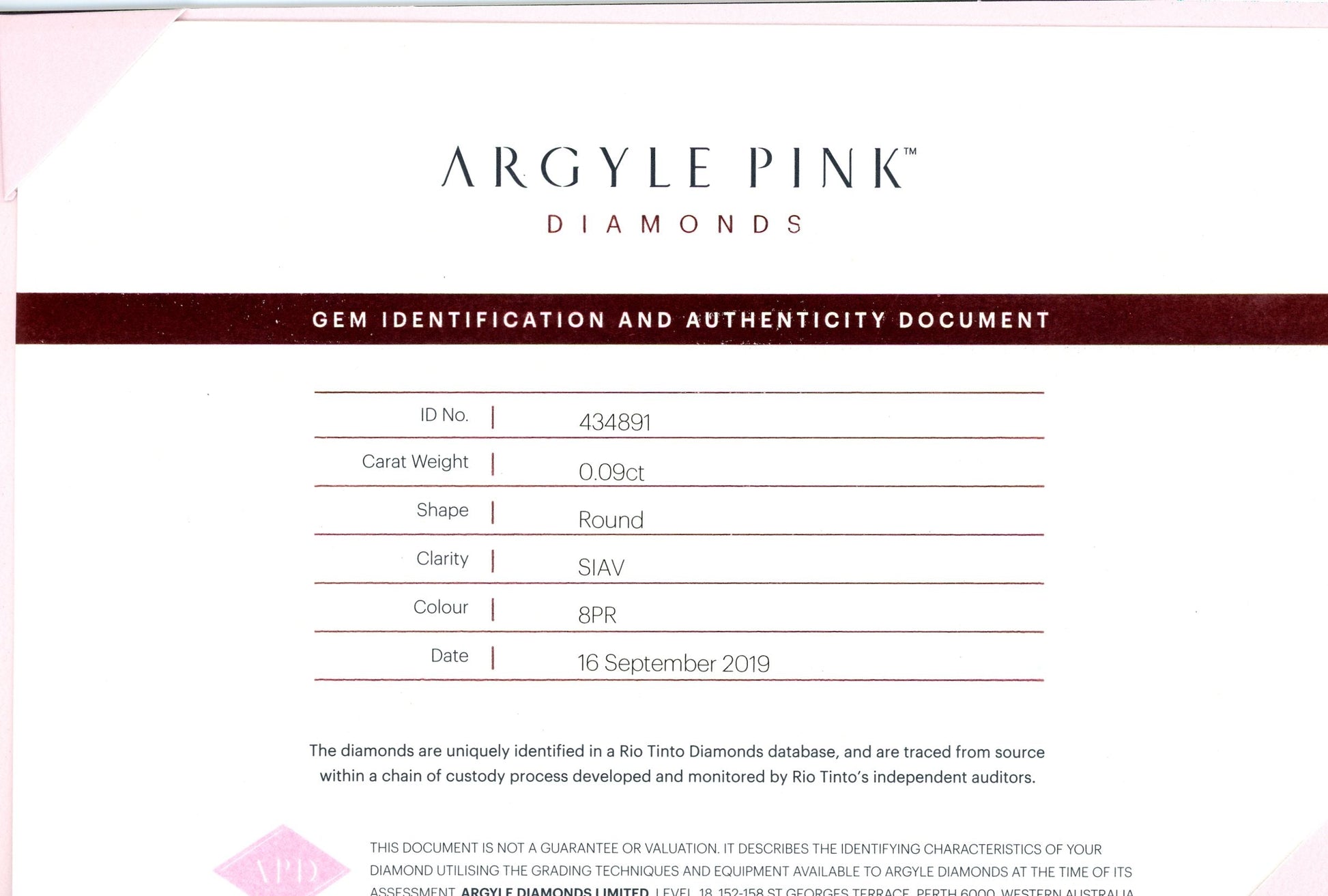 Argyle Pink 8PR Diamond Ring - Rosendorff Diamond Jewellers