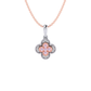 Eminence Pinks Clover Pendant