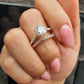 Eminence Pinks Diamond Band in Yellow Gold