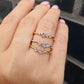 Eminence Pinks Scattered Diamond Ring RG