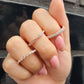 Eminence Pinks Micro Pave Ring