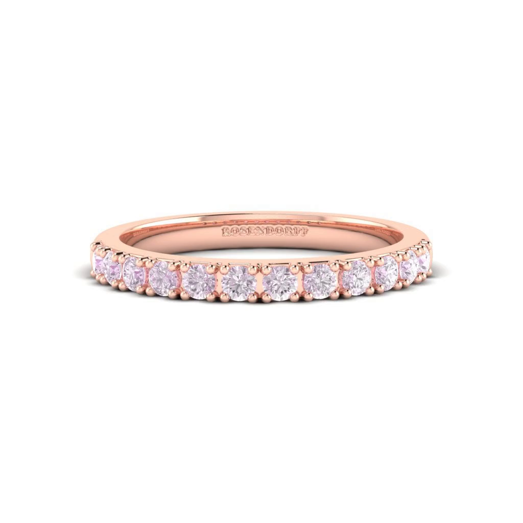 Eminence Pinks Fancy Diamond Ring | Rose Gold