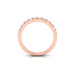Eminence Alternating Pink & White Diamond Ring - Rosendorff Diamond Jewellers