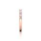 Eminence Alternating Pink & White Diamond Ring - Rosendorff Diamond Jewellers