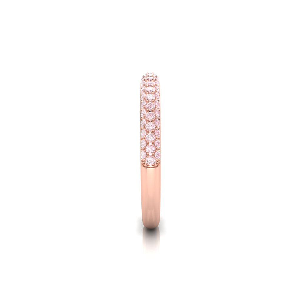 Eminence Pinks Micro Pave Ring