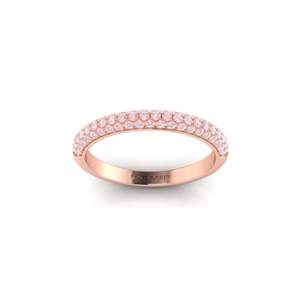 Eminence Pinks Micro Pave Ring