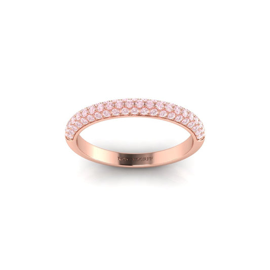 Eminence Pinks Micro Pave Ring