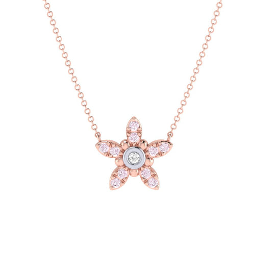 Eminence Pinks Diamond Star Pendant - Rosendorff Diamond Jewellers