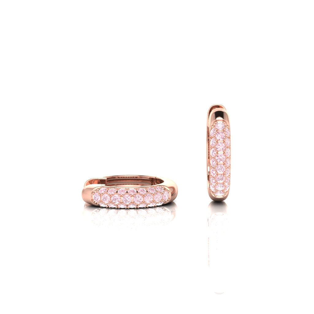 Eminence Pinks Multi Pave Huggies