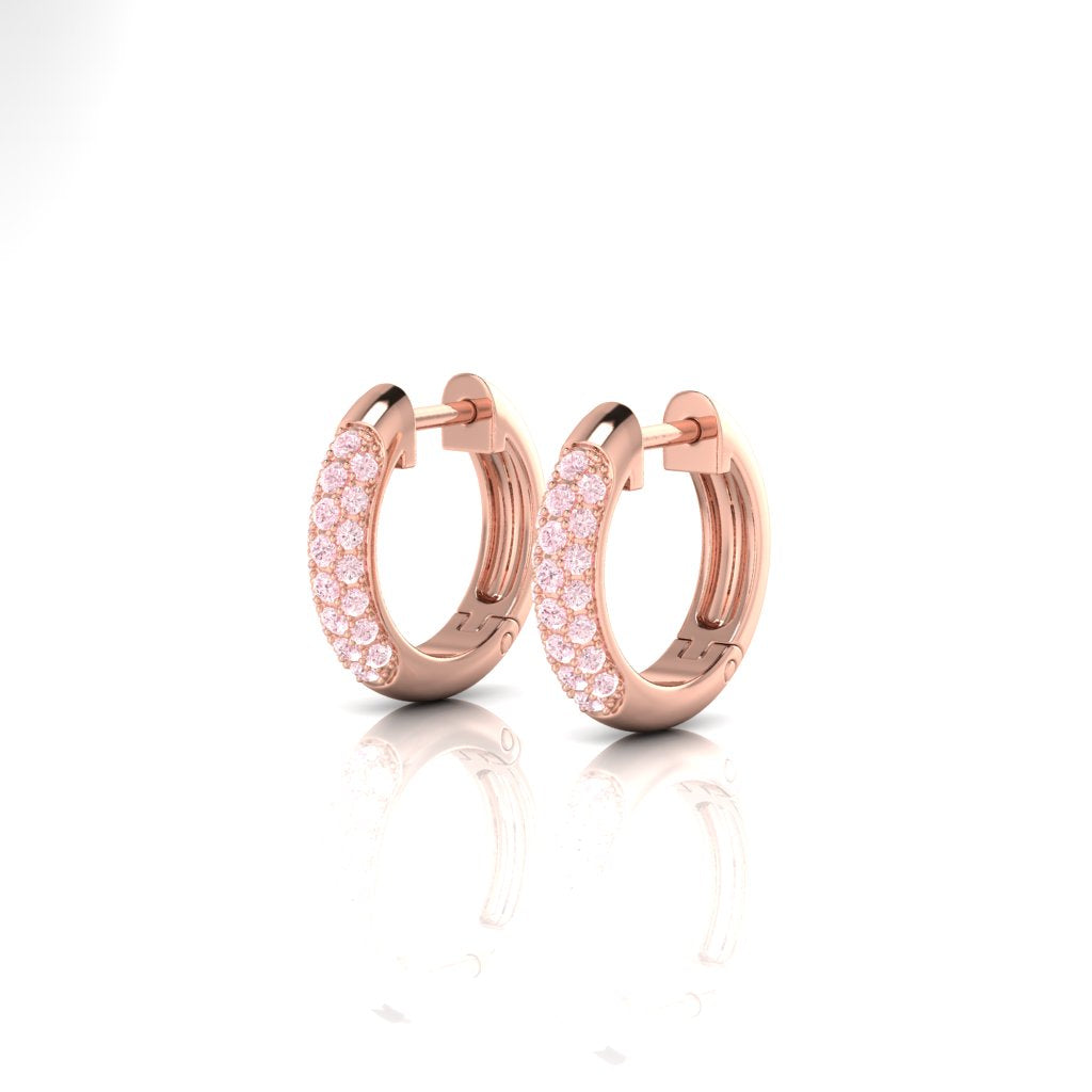 Eminence Pinks Multi Pave Huggies