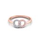 Eminence Pinks Interlocking Circles Ring - Rosendorff Diamond Jewellers