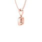 Eminence Pinks Diamond Square Pendant