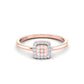 Eminence Pinks Diamond Square Ring - Rosendorff Diamond Jewellers