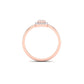 Eminence Pinks Diamond Square Ring - Rosendorff Diamond Jewellers