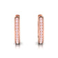 Eminence Pinks Straight Pave Huggies