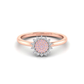 Eminence Pinks Diamond Sunflower Ring