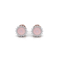 Eminence Pinks Diamond Sunflower Earrings